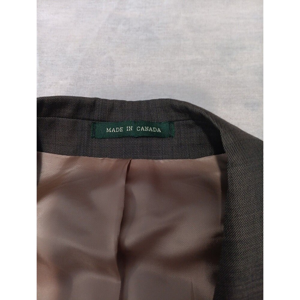 Lauren Ralph Lauren Wool Blazer Jacket Men’s 46L Macy's Brown - Picture 2 of 7